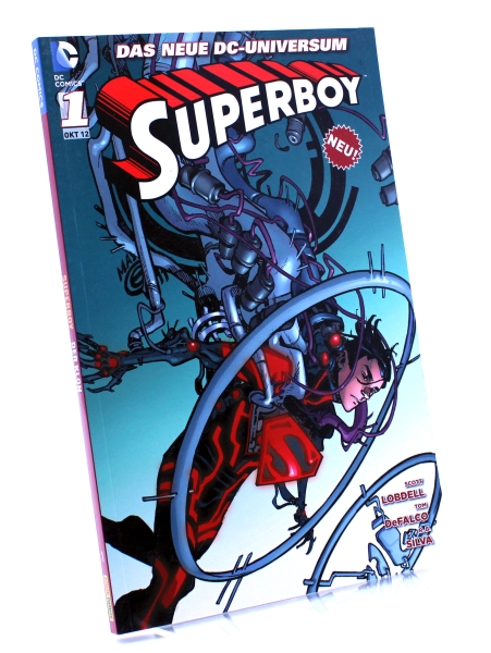 DC Comics Superboy Comic Paperback Nr. 1: Die lebende Superwaffe schlägt zu von Panini